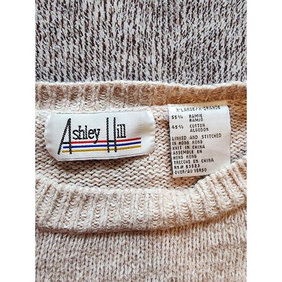 Ashley Hill Vintage Winter Holiday Sweater Xlarge - Picture 9 of 12